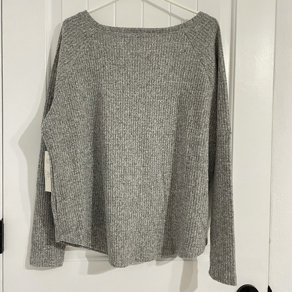 NWT Sweet Romeo Cozy Thermal Pullover Long-Sleeve Top - Picture 7 of 8